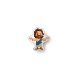 jesus christ custom shaped christian pillow