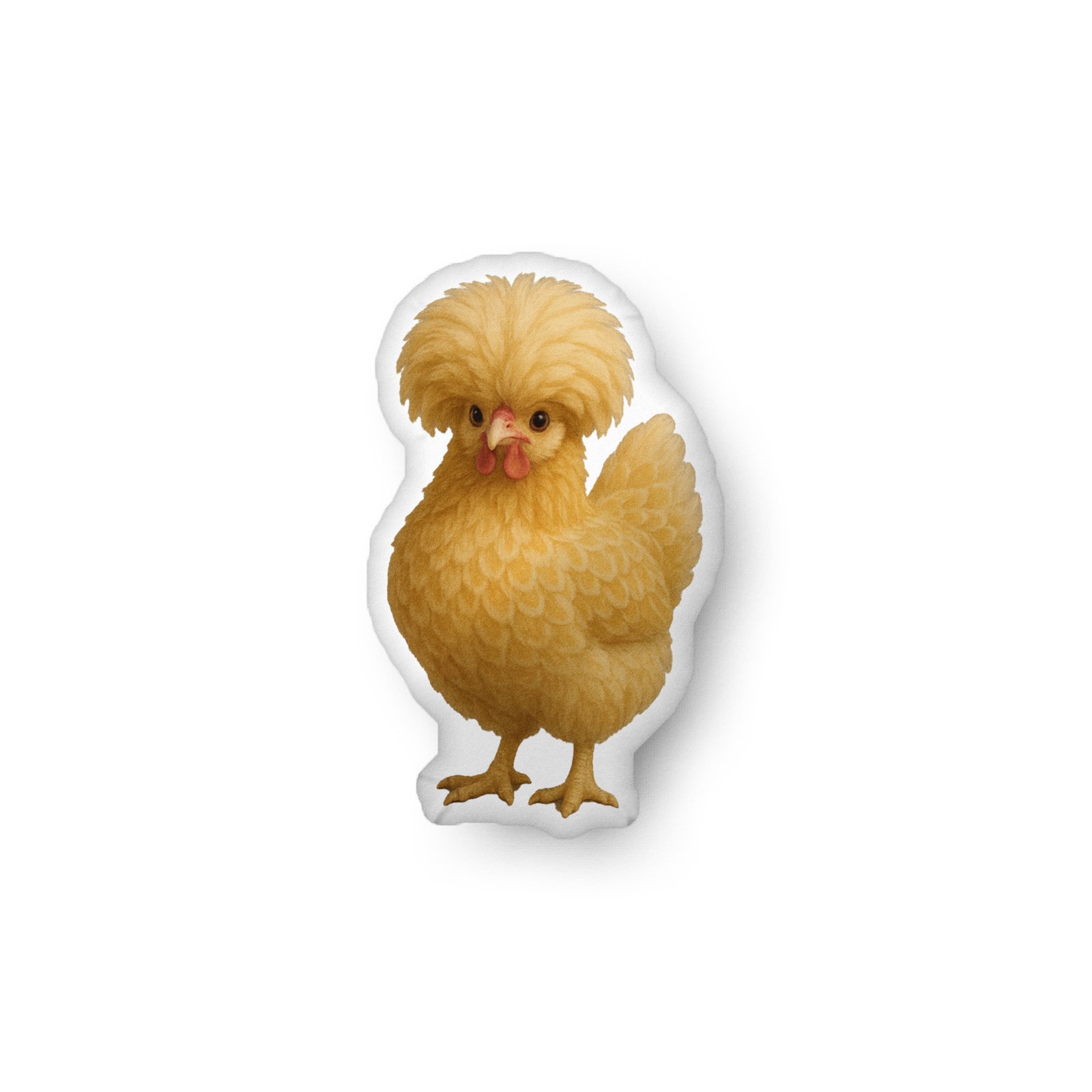 Polish Golden Chicken Decorative Pillow - Image 3