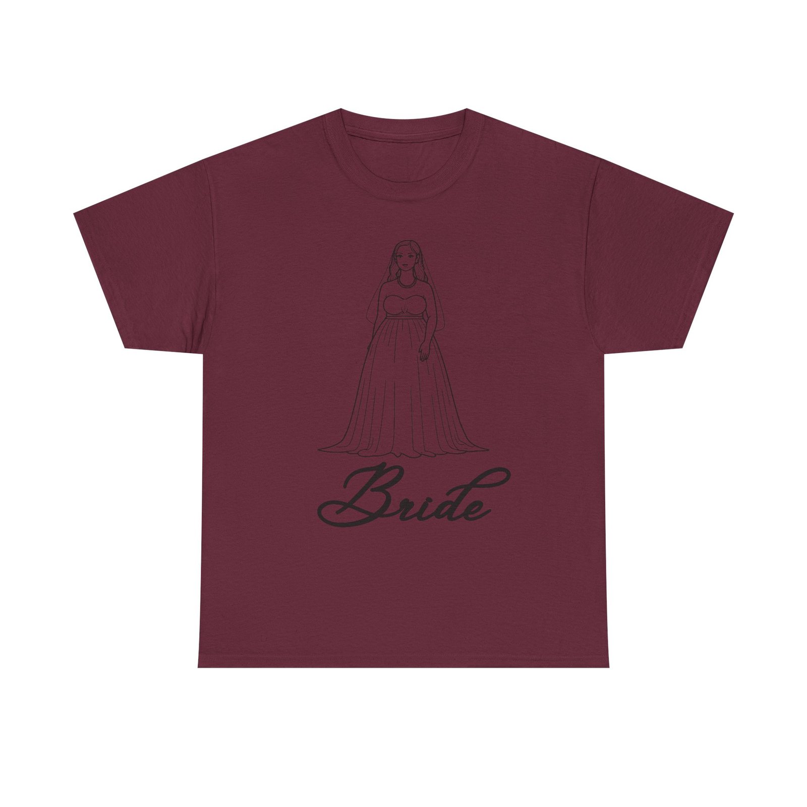 Bride Graphic Tee, Wedding Gift Shirt, Bridal Party Outfit, Engagement Celebration Top, Funny Bride Apparel, Unisex Heavy Cotton Tee - Image 17