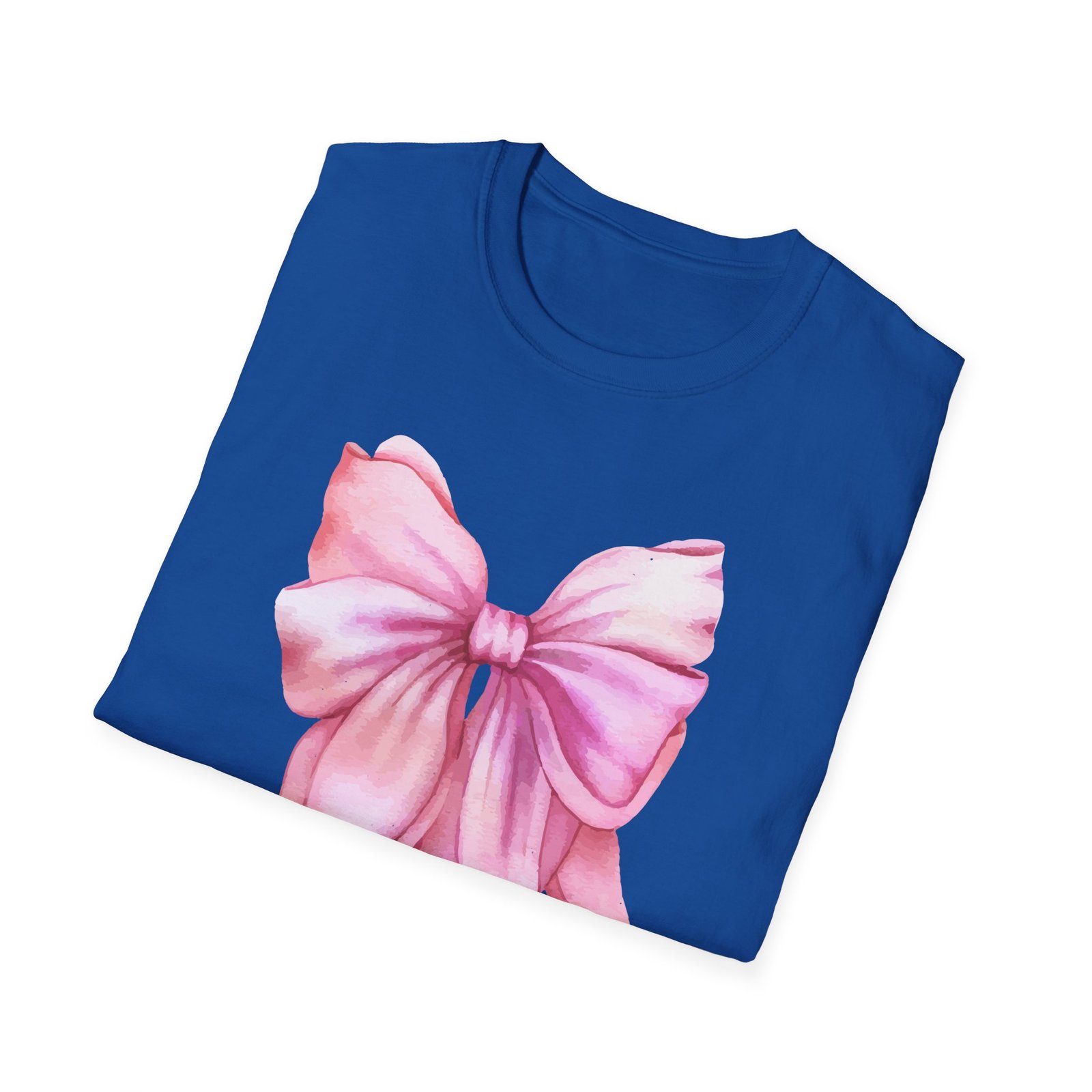 Thankful & Grateful Bow T-Shirt, Unisex Softstyle Tee, Thanksgiving Gift, Fall Apparel, Cute Casual Wear, Gratitude Shirt - Image 36