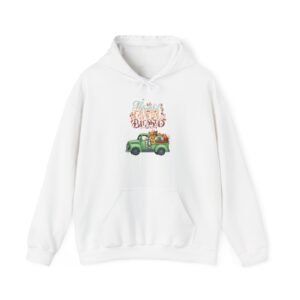 Matching B-Festive Truck Sweatshirt - Cozy Holiday Hoodie, Winter Gift, Christmas Apparel, Unisex Clothing, Seasonal Fashion