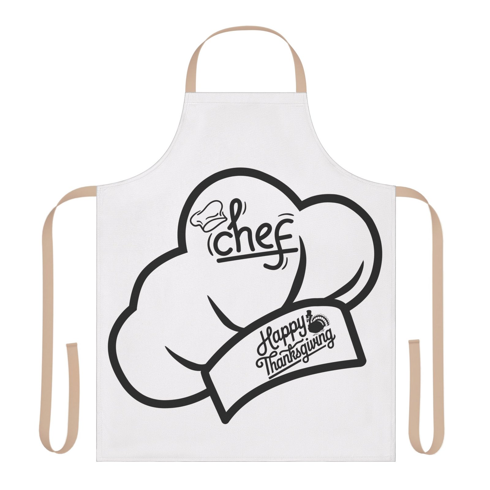 Apron, 5-Color Straps (AOP)