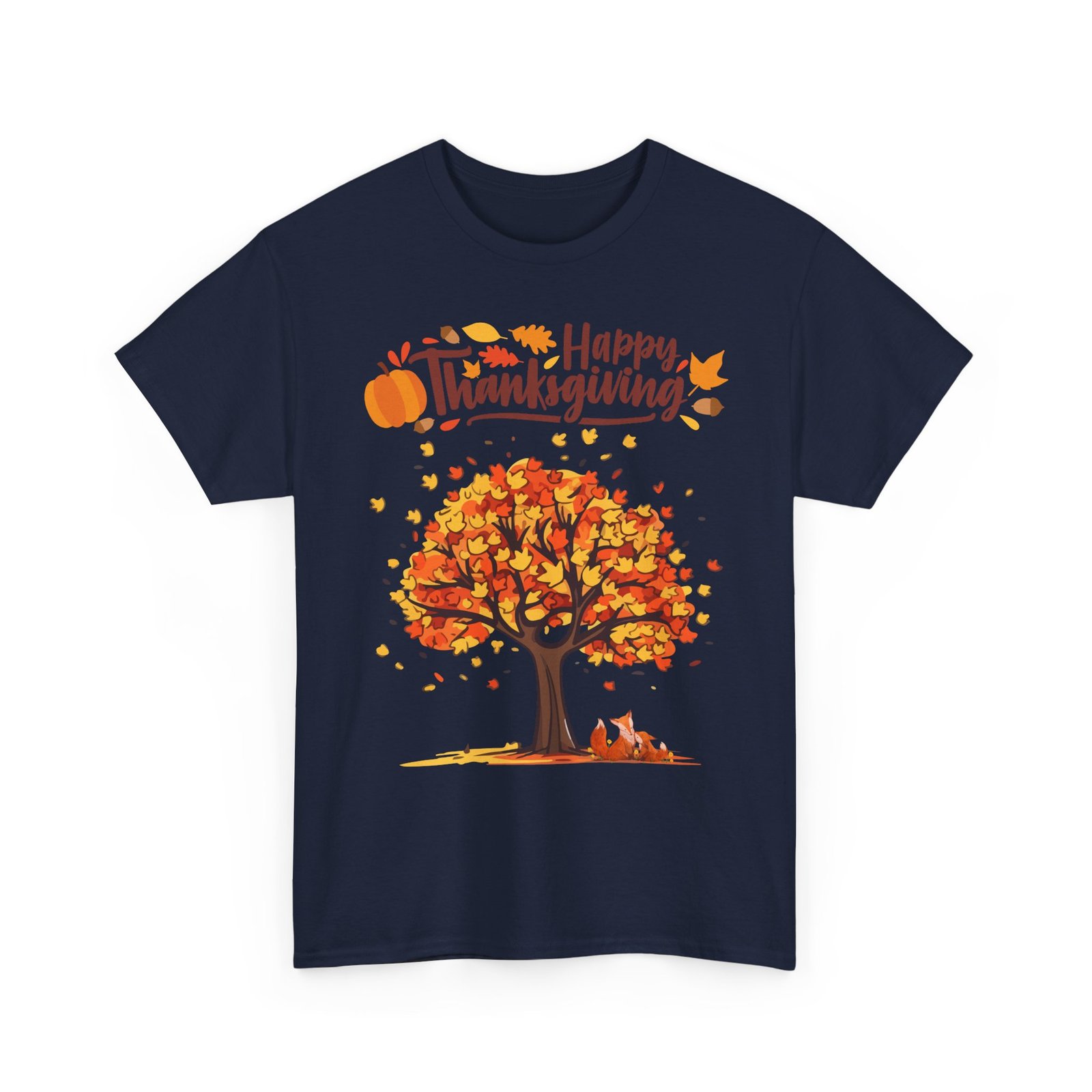 Thanksgiving Tree Tee, Autumn Shirt, Fall Apparel, Family Gathering Top, Seasonal Wear, Thanksgiving Gift - Image 51