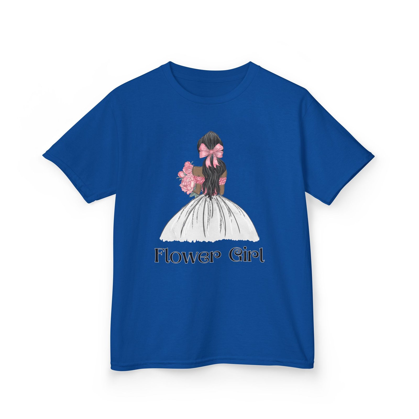 Flower Girl Kids Tee, Cute Floral T-Shirt for Flower Girls, Wedding Apparel, Toddler Gift, Birthday Outfit, Spring Fling Top - Image 59