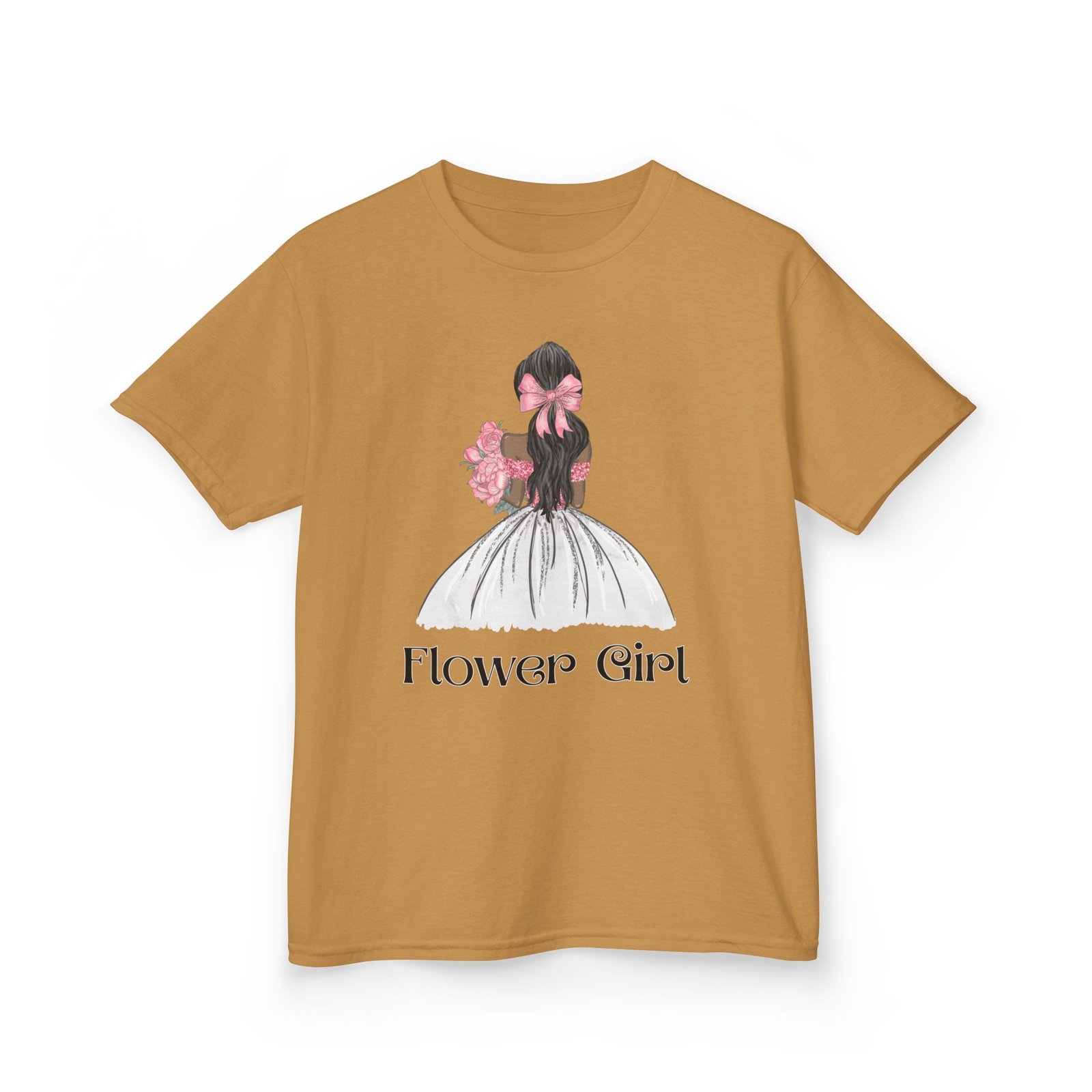 Flower Girl Kids Tee, Cute Floral T-Shirt for Flower Girls, Wedding Apparel, Toddler Gift, Birthday Outfit, Spring Fling Top - Image 19