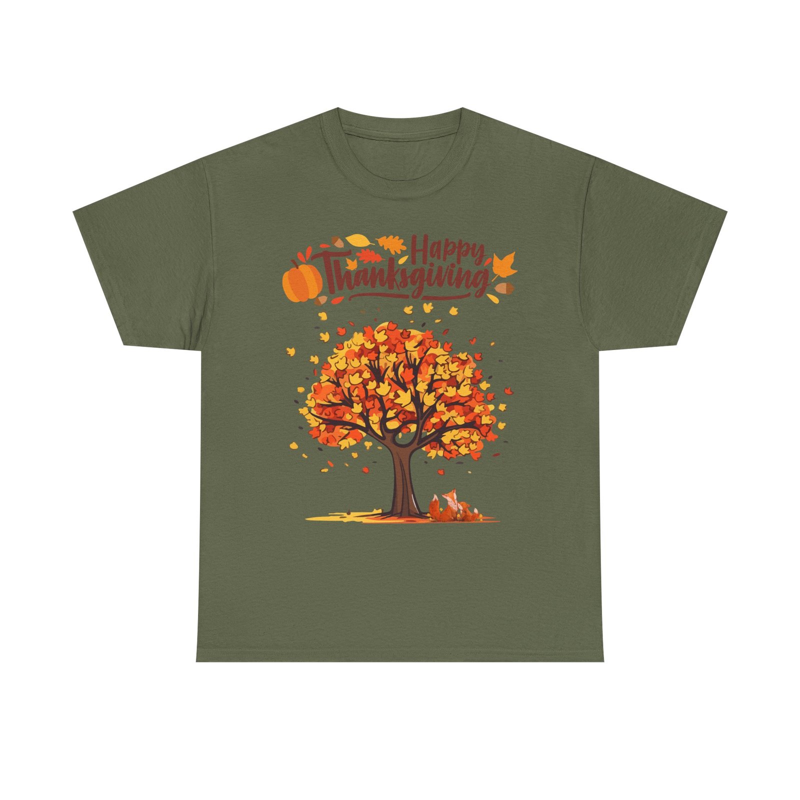 Thanksgiving Tree Tee, Autumn Shirt, Fall Apparel, Family Gathering Top, Seasonal Wear, Thanksgiving Gift - Image 33