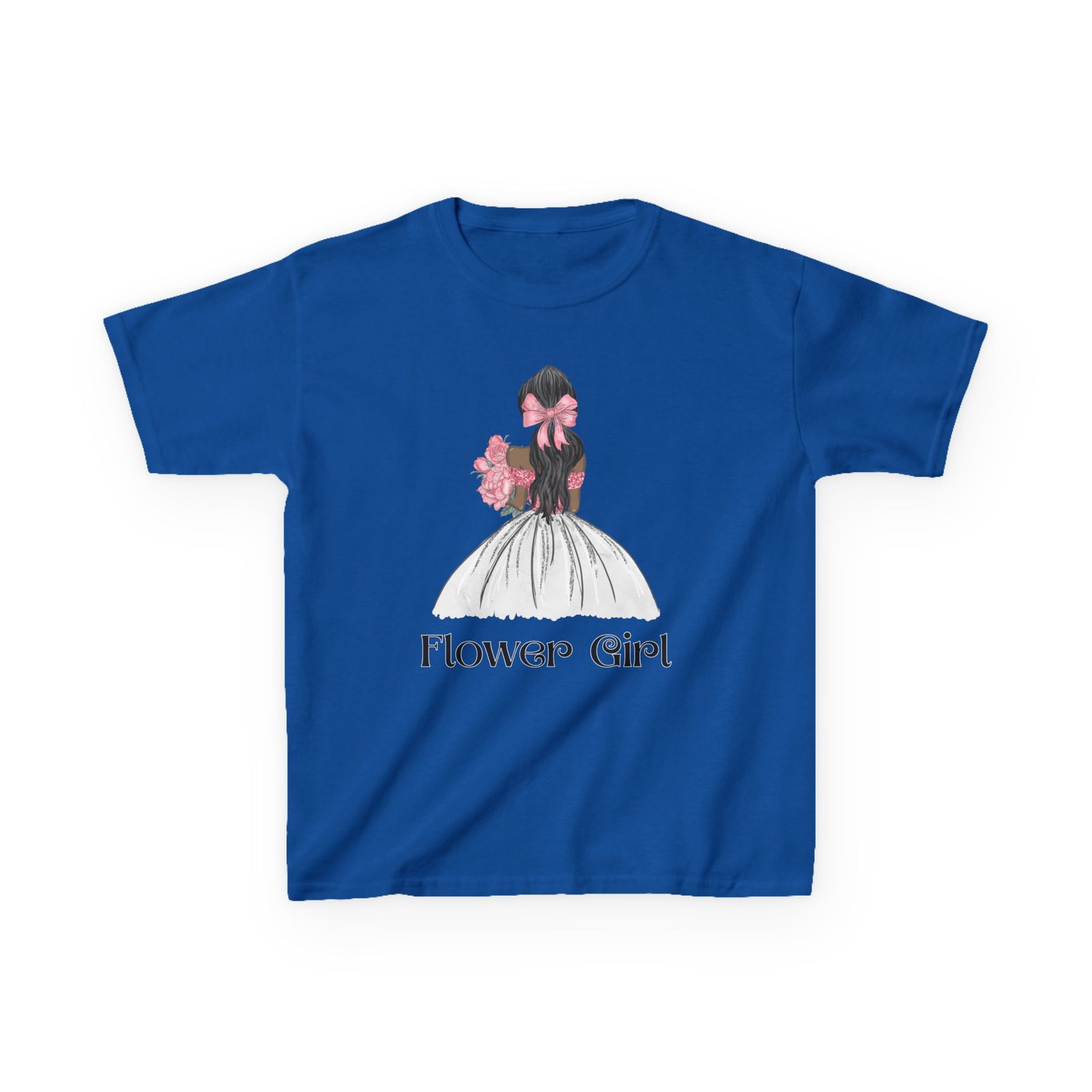 Flower Girl Kids Tee, Cute Floral T-Shirt for Flower Girls, Wedding Apparel, Toddler Gift, Birthday Outfit, Spring Fling Top - Image 57