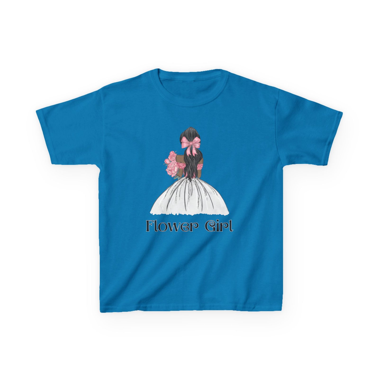 Flower Girl Kids Tee, Cute Floral T-Shirt for Flower Girls, Wedding Apparel, Toddler Gift, Birthday Outfit, Spring Fling Top - Image 53