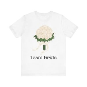 Copy of Team Bride T-Shirt, Wedding Party Tee, Bridal Shower Gift, Matching Attire for Bridesmaids, Casual Wedding Celebration Shirt