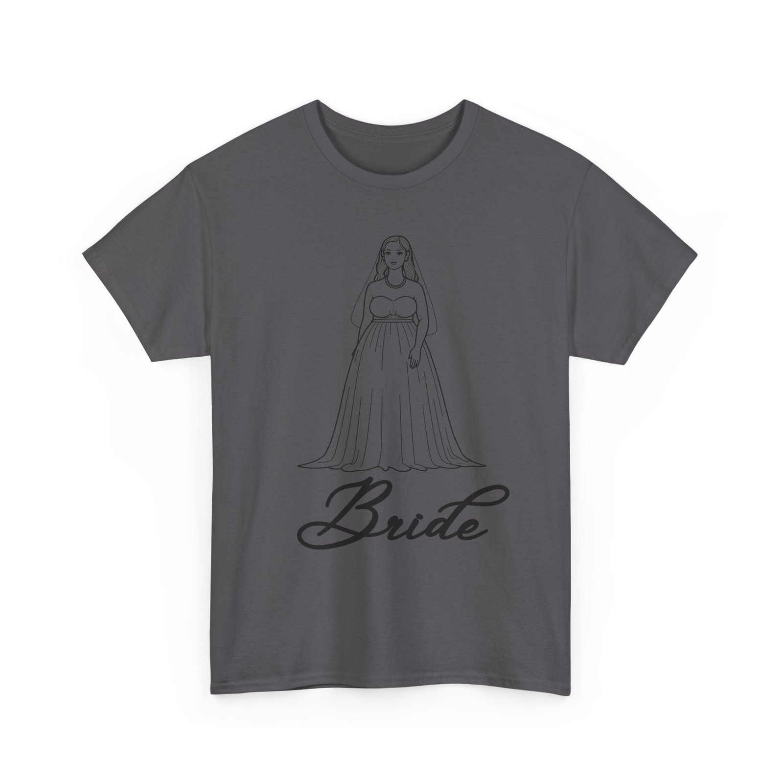 Bride Graphic Tee, Wedding Gift Shirt, Bridal Party Outfit, Engagement Celebration Top, Funny Bride Apparel, Unisex Heavy Cotton Tee - Image 47