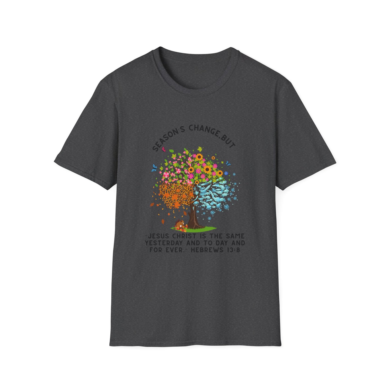 Jesus Unisex Softstyle T-Shirt, Casual Tee, Christian Apparel, Faith-Based Gift, Everyday Wear, Religious T-Shirt - Image 17