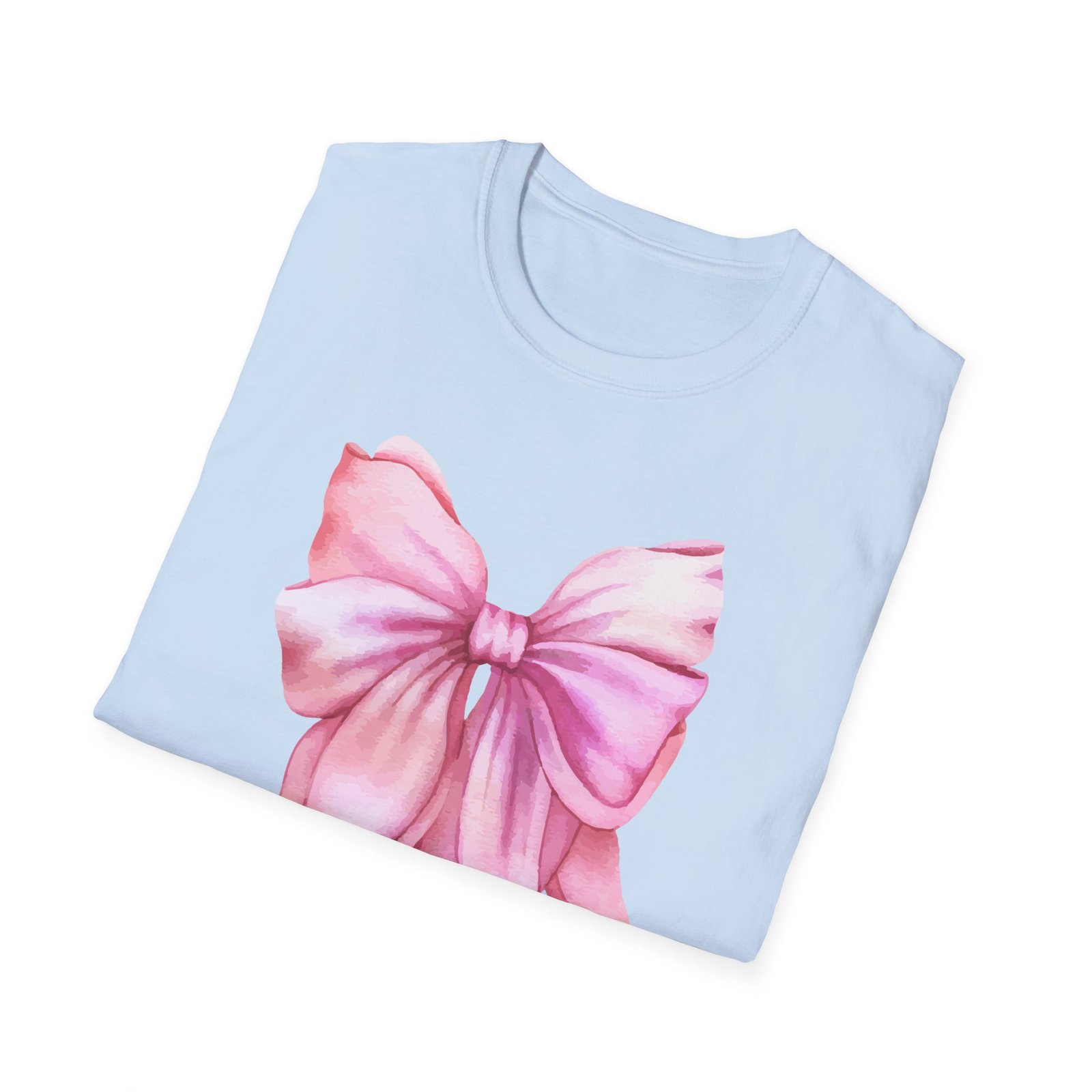 Thankful & Grateful Bow T-Shirt, Unisex Softstyle Tee, Thanksgiving Gift, Fall Apparel, Cute Casual Wear, Gratitude Shirt - Image 32