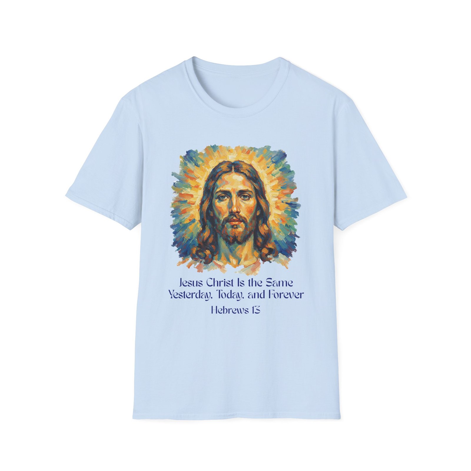 Jesus Christ Graphic Tee, Unisex Softstyle T-Shirt, Faith Apparel, Inspirational Gift, Religious Top - Image 29