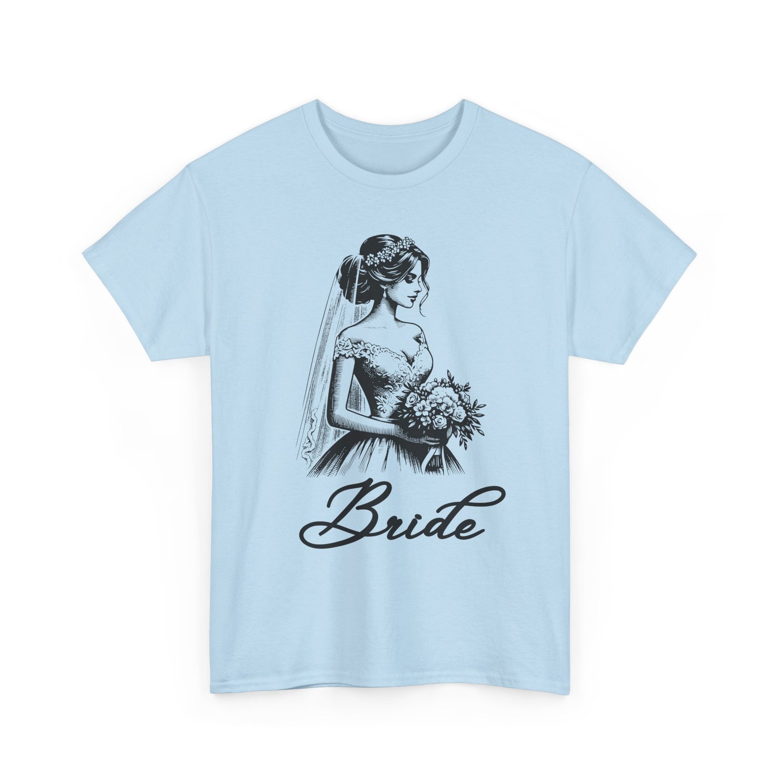 Bride Graphic Tee, Wedding Gift T-Shirt, Bridal Party Apparel, Engagement Celebration Shirt, Bride-to-Be Outfit - Image 43