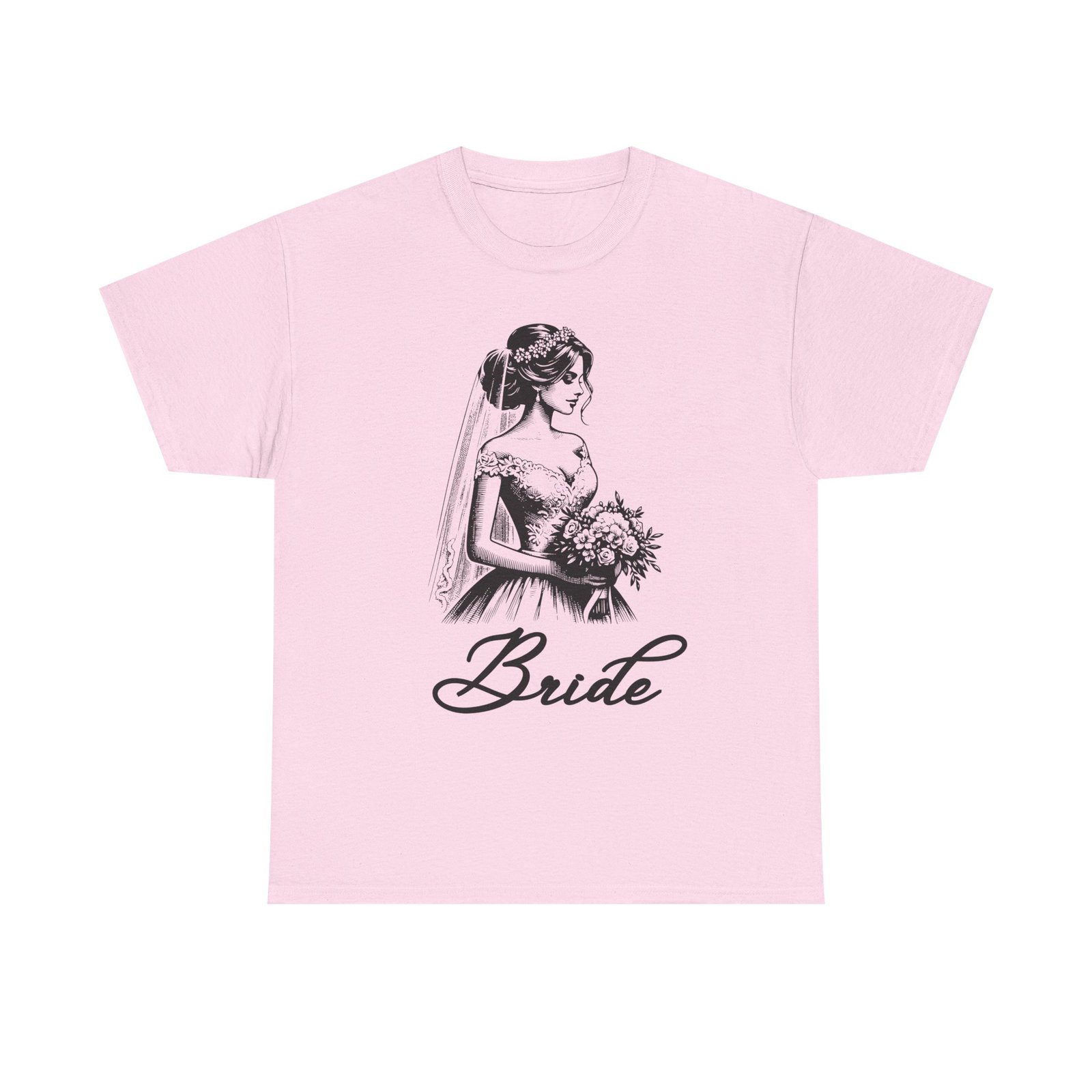 Bride Graphic Tee, Wedding Gift T-Shirt, Bridal Party Apparel, Engagement Celebration Shirt, Bride-to-Be Outfit - Image 57
