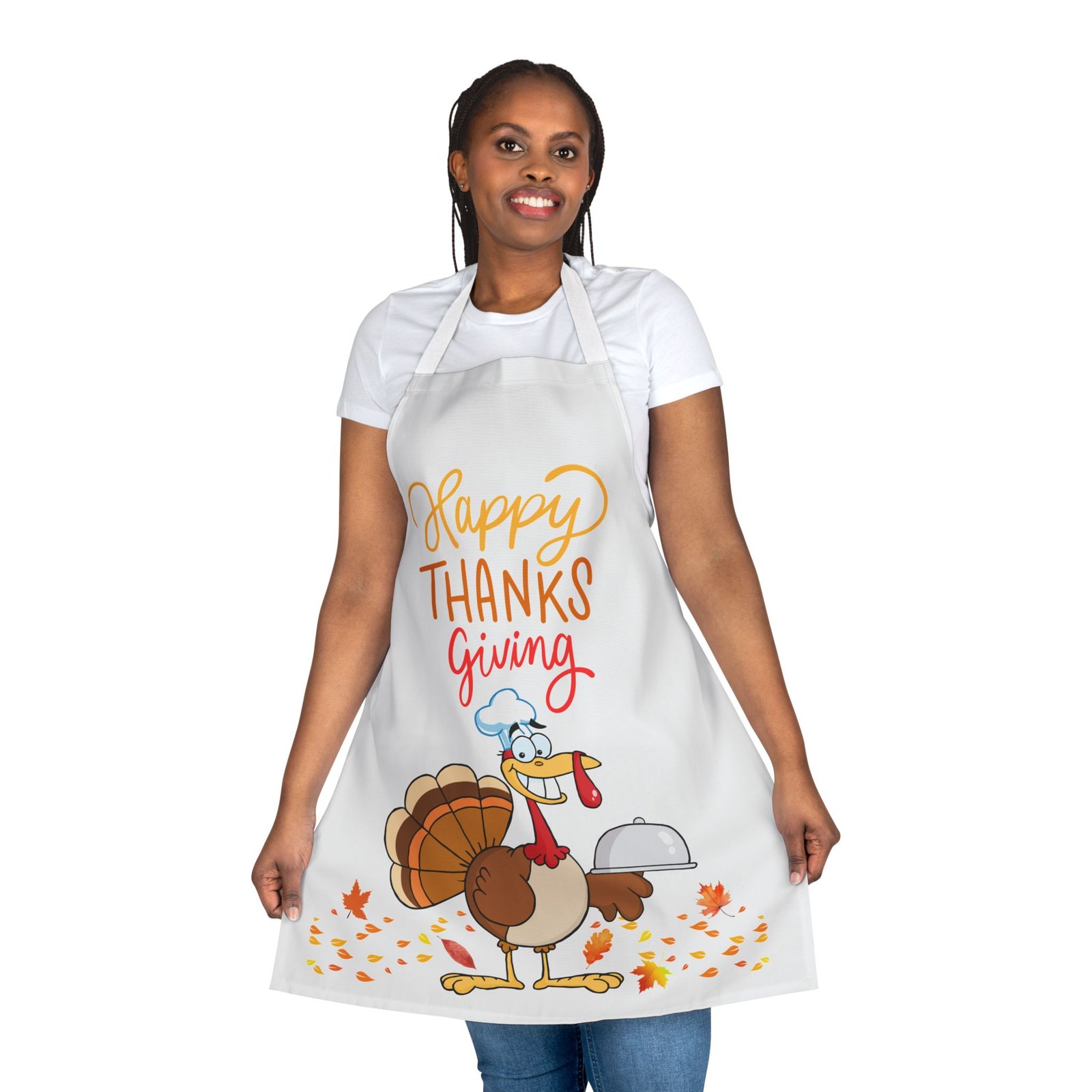 Thanksgiving Apron, Fun Chef Gift for Holiday Cooking, Family Gatherings, Festive Kitchen Decor, Cooking Supplies - Image 4