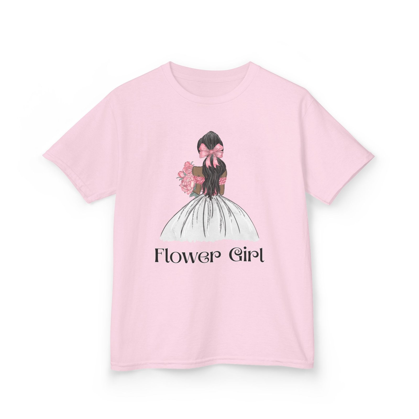 Flower Girl Kids Tee, Cute Floral T-Shirt for Flower Girls, Wedding Apparel, Toddler Gift, Birthday Outfit, Spring Fling Top - Image 71