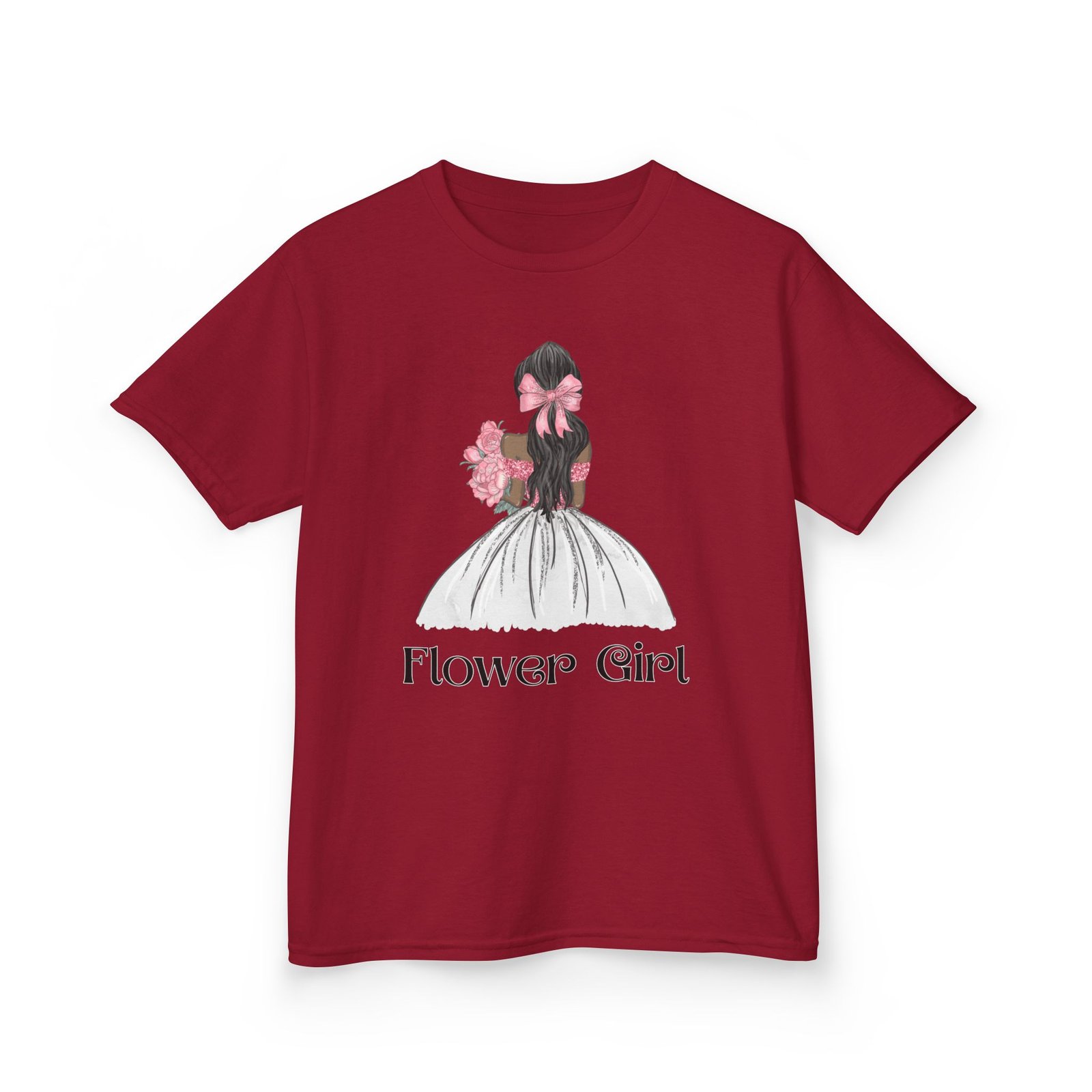 Flower Girl Kids Tee, Cute Floral T-Shirt for Flower Girls, Wedding Apparel, Toddler Gift, Birthday Outfit, Spring Fling Top - Image 83