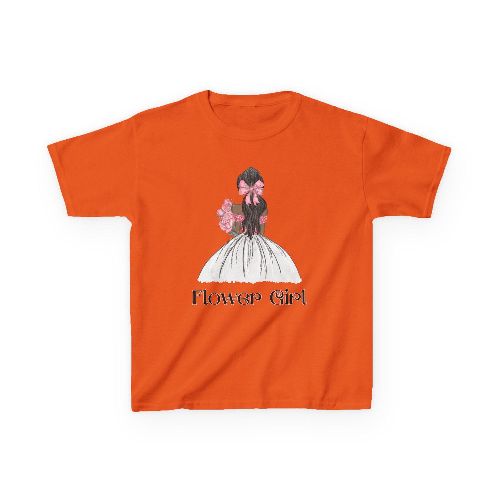 Flower Girl Kids Tee, Cute Floral T-Shirt for Flower Girls, Wedding Apparel, Toddler Gift, Birthday Outfit, Spring Fling Top - Image 21