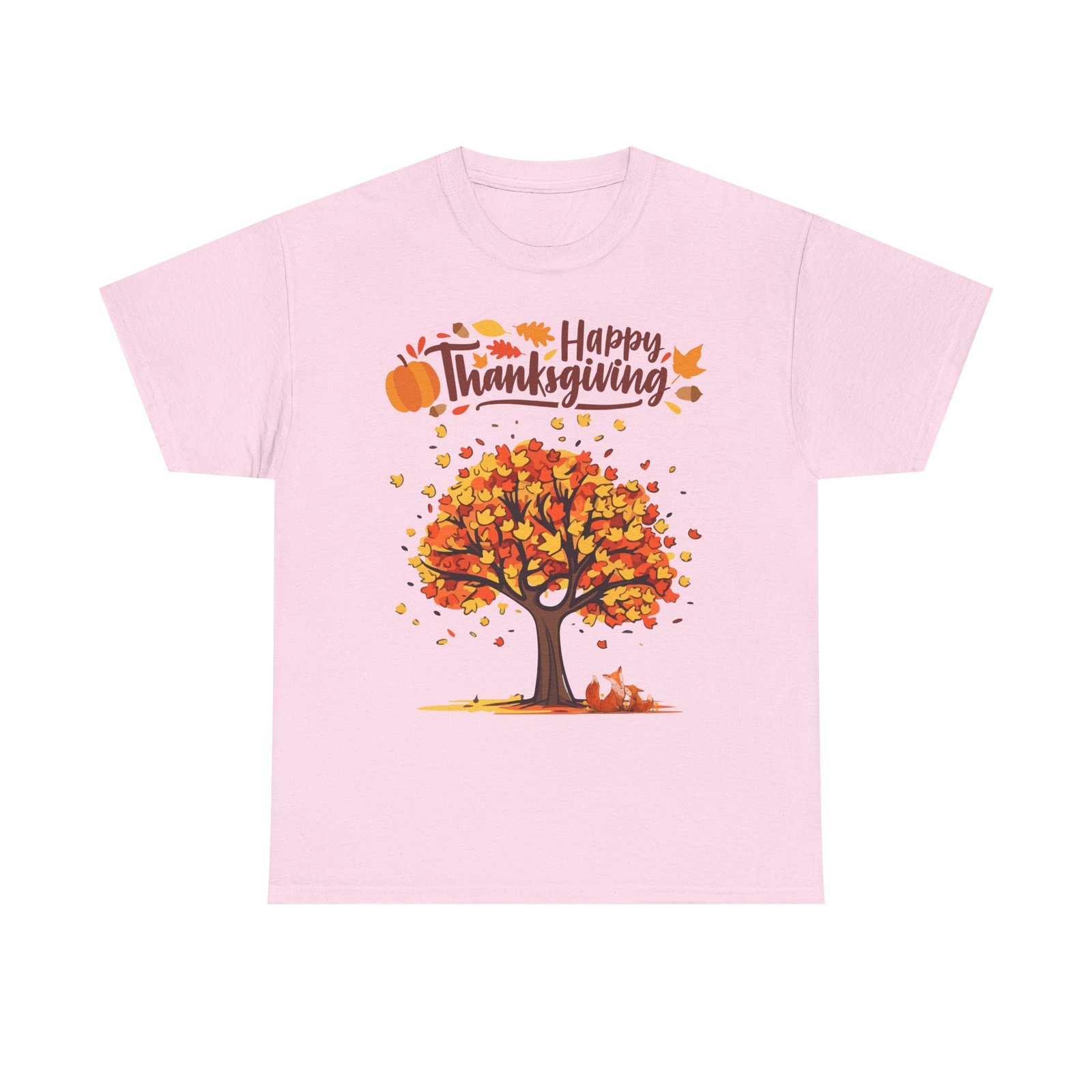 Thanksgiving Tree Tee, Autumn Shirt, Fall Apparel, Family Gathering Top, Seasonal Wear, Thanksgiving Gift - Image 57