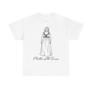 Mother of the Groom Tee, Unisex Cotton T-Shirt for Weddings, Bridal Party Apparel, Gift for Mother, Wedding Day Fashion