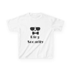 Cool Kids 'Ring Security' Tee - Fun Gift for Birthday, Parties, Playdates, or Dress-Up!