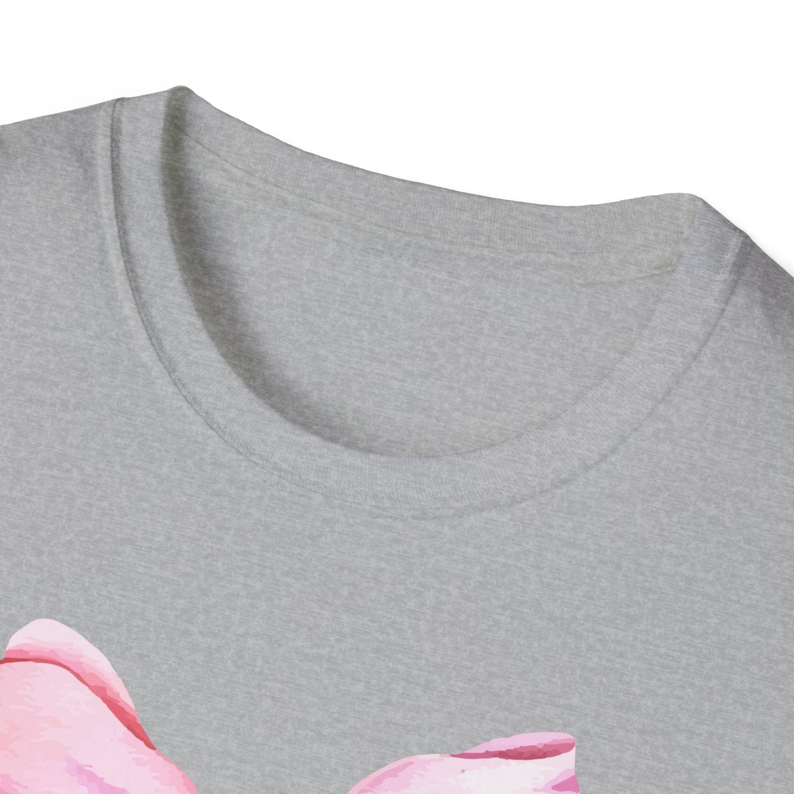 Thankful & Grateful Bow T-Shirt, Unisex Softstyle Tee, Thanksgiving Gift, Fall Apparel, Cute Casual Wear, Gratitude Shirt - Image 11