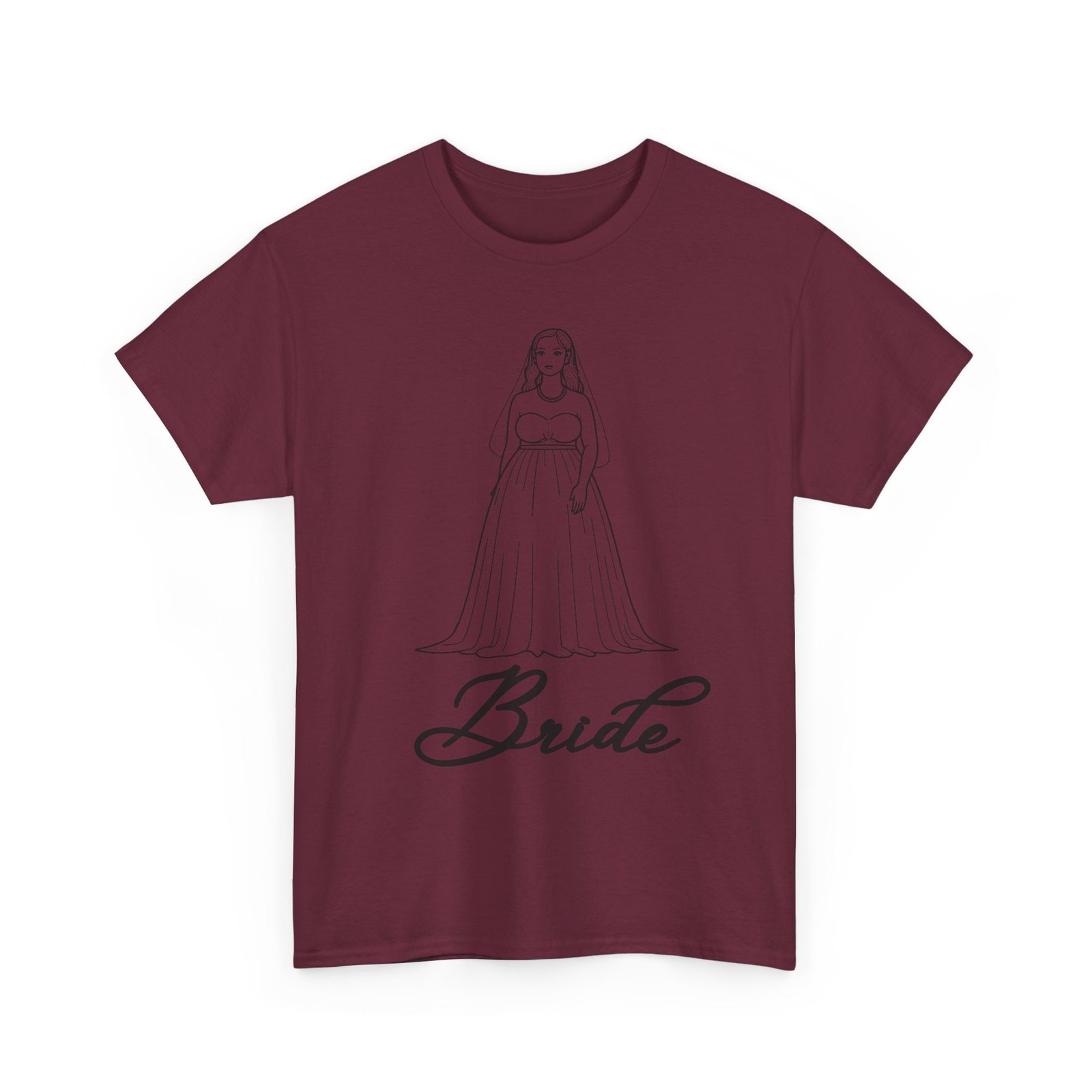 Bride Graphic Tee, Wedding Gift Shirt, Bridal Party Outfit, Engagement Celebration Top, Funny Bride Apparel, Unisex Heavy Cotton Tee - Image 19