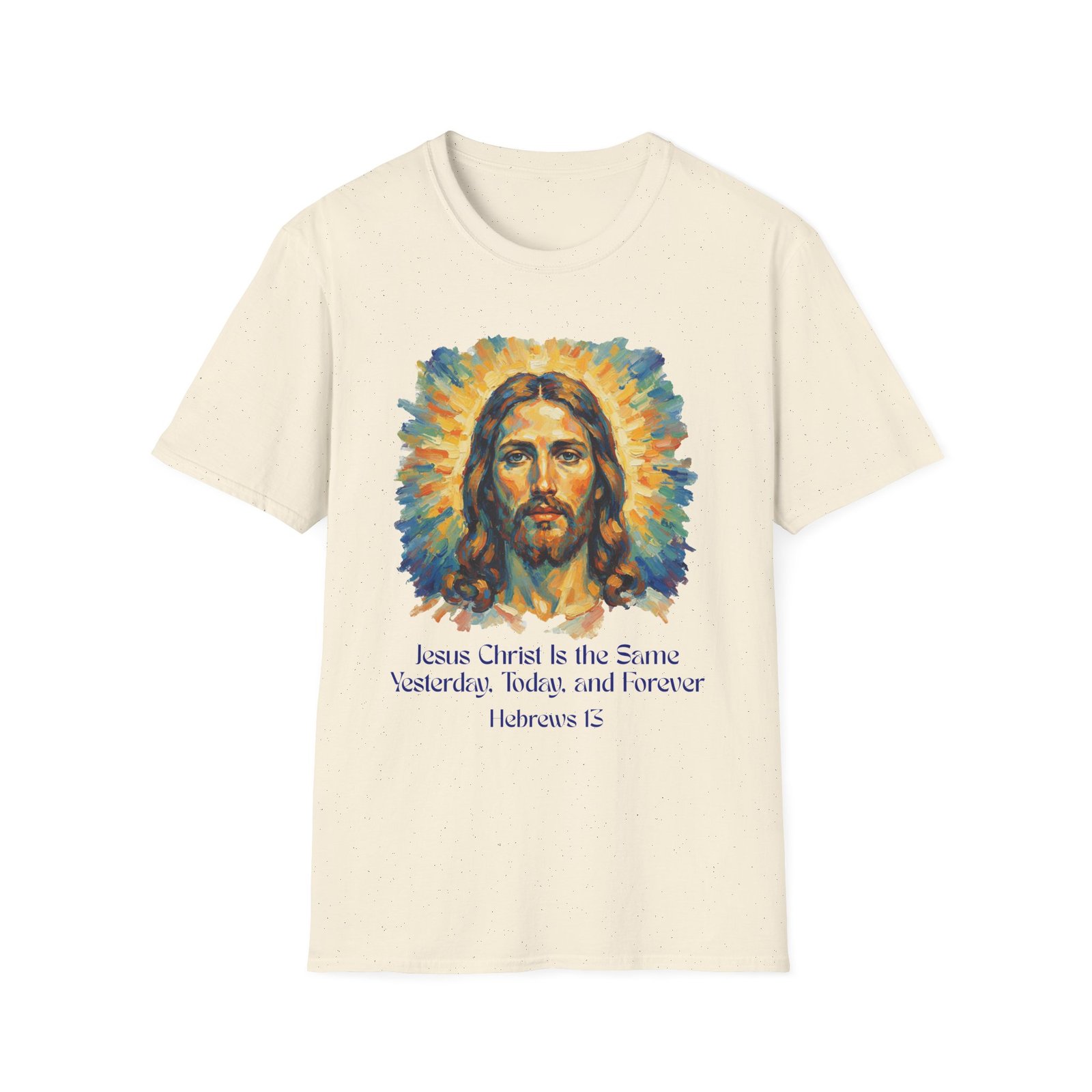 Jesus Christ Graphic Tee, Unisex Softstyle T-Shirt, Faith Apparel, Inspirational Gift, Religious Top - Image 17