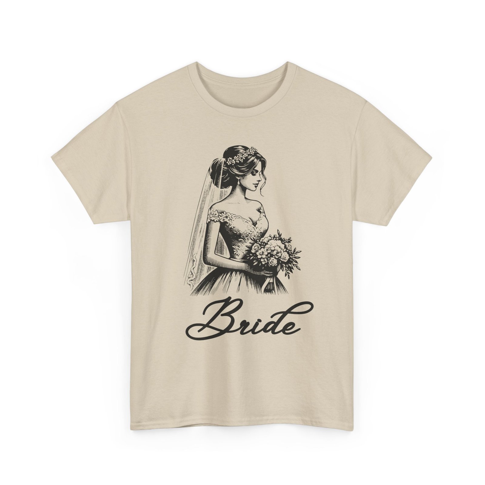 Bride Graphic Tee, Wedding Gift T-Shirt, Bridal Party Apparel, Engagement Celebration Shirt, Bride-to-Be Outfit - Image 7