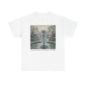 Elegant Floral Dance Unisex Tee, Casual Wear, Art Lover Gift, Spring Fashion, Unique Graphic Shirt