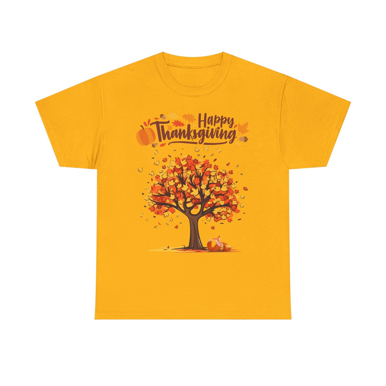 Thanksgiving Tree Tee, Autumn Shirt, Fall Apparel, Family Gathering Top, Seasonal Wear, Thanksgiving Gift - Image 13