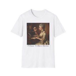 Artistic Vintage T-Shirt with 'Endless Reflections' Design, Perfect for Art Lovers, Gifts, Casual Wear, Museum Visits, Art Class