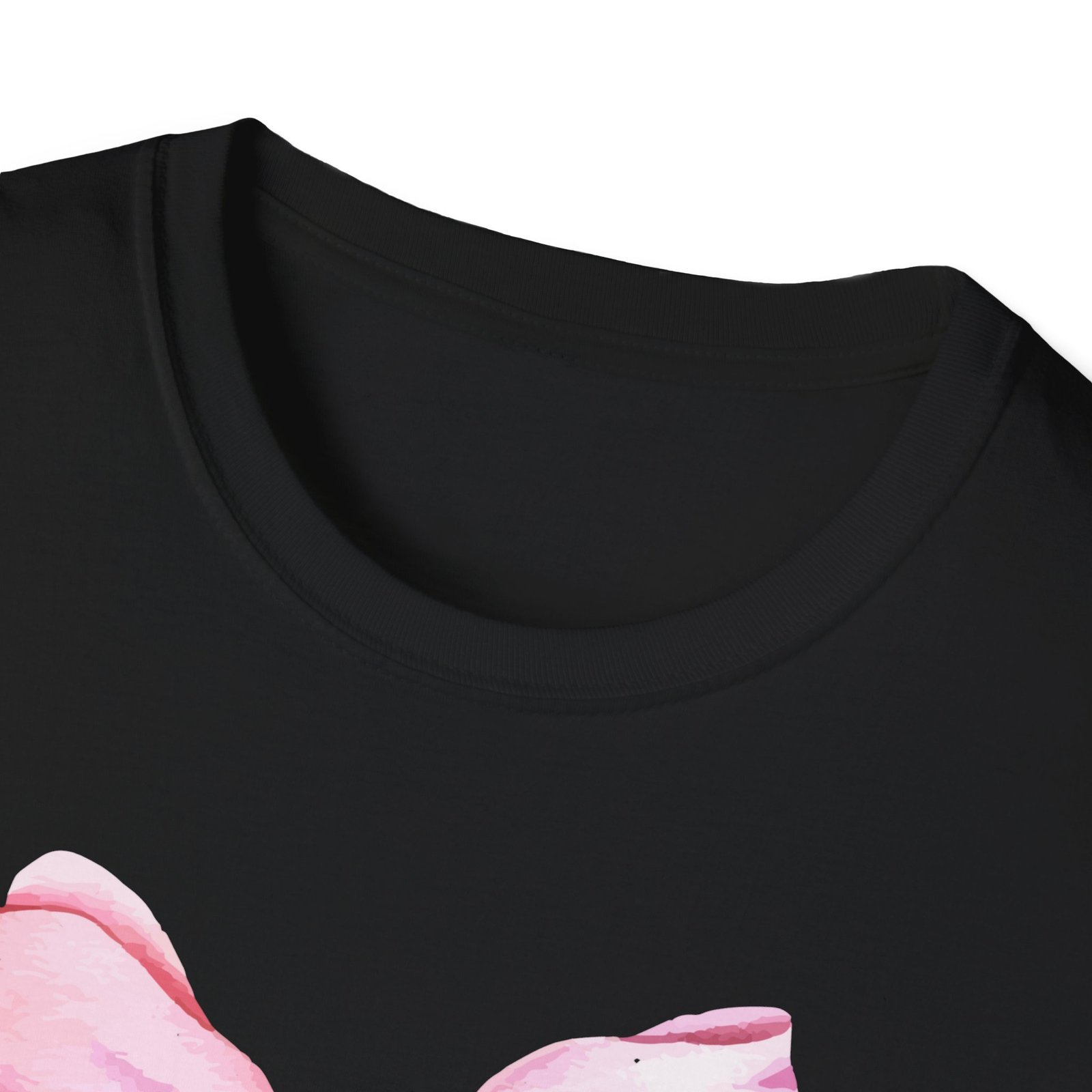 Thankful & Grateful Bow T-Shirt, Unisex Softstyle Tee, Thanksgiving Gift, Fall Apparel, Cute Casual Wear, Gratitude Shirt - Image 7
