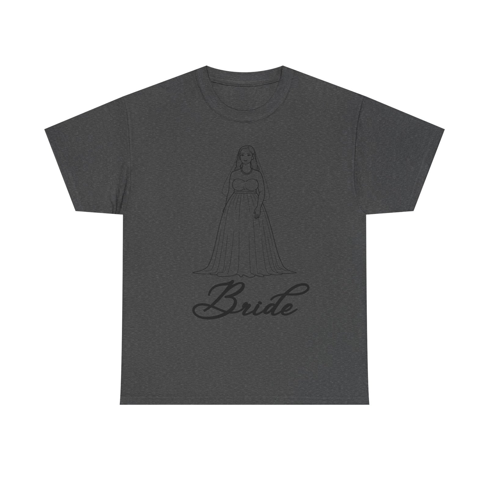 Bride Graphic Tee, Wedding Gift Shirt, Bridal Party Outfit, Engagement Celebration Top, Funny Bride Apparel, Unisex Heavy Cotton Tee - Image 37
