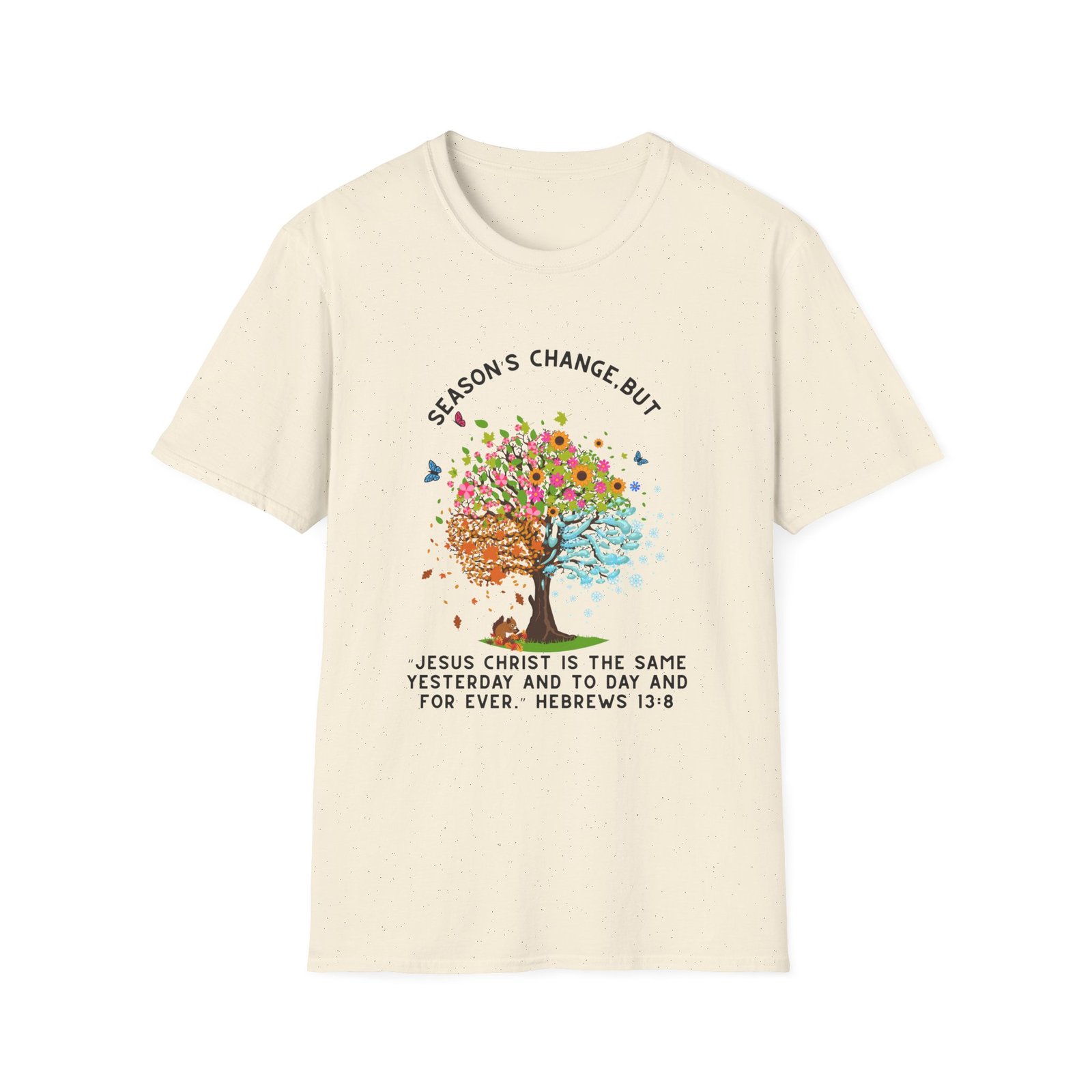 Jesus Unisex Softstyle T-Shirt, Casual Tee, Christian Apparel, Faith-Based Gift, Everyday Wear, Religious T-Shirt - Image 9