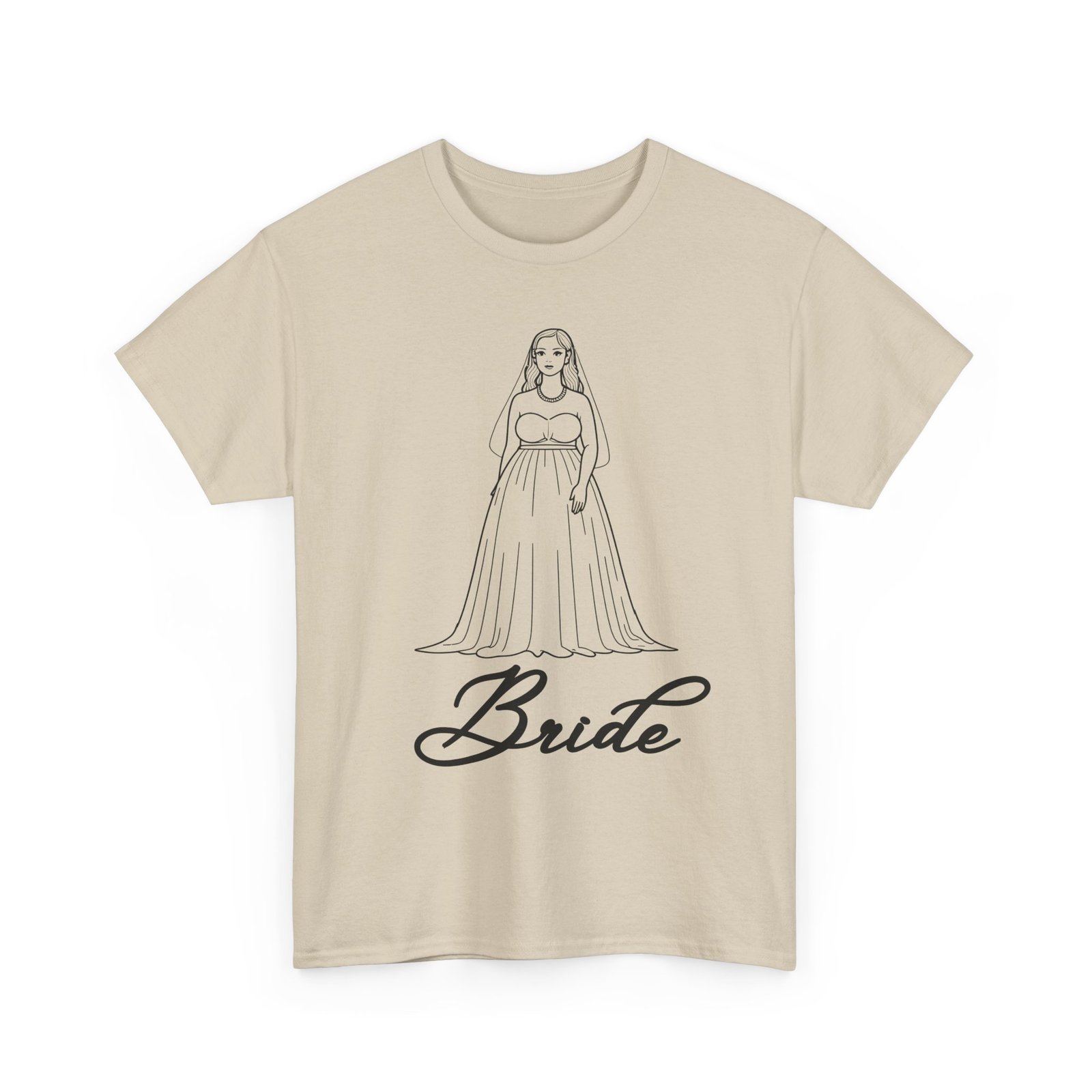Bride Graphic Tee, Wedding Gift Shirt, Bridal Party Outfit, Engagement Celebration Top, Funny Bride Apparel, Unisex Heavy Cotton Tee - Image 7