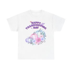 Thanksgiving Celebration Tee, Happy Thanksgiving Day Shirt, Fall T-Shirt, Holiday Gift, Unisex Cotton Top, Autumn Fashion