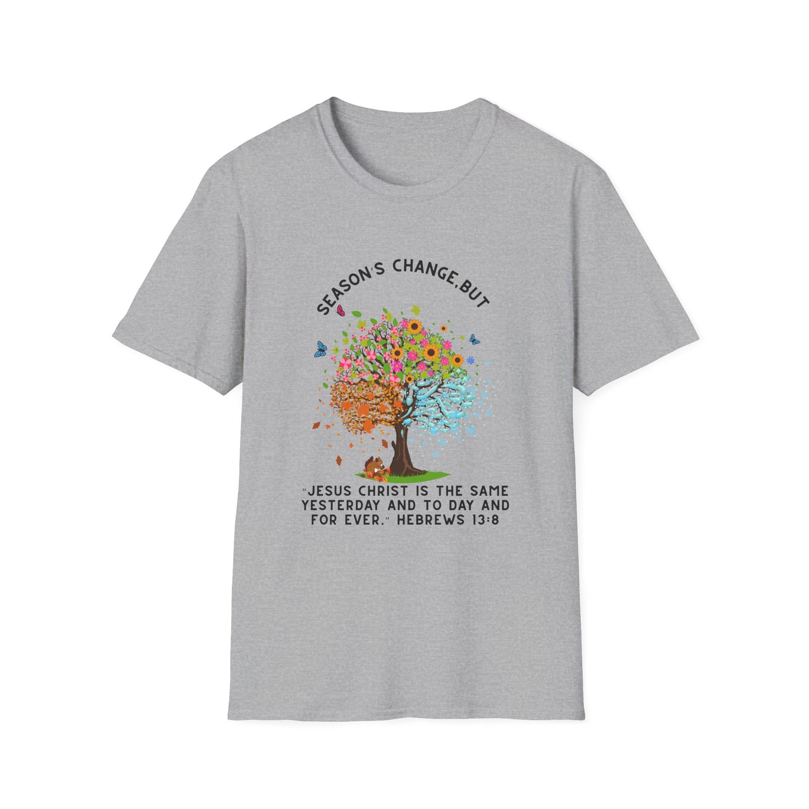 Jesus Unisex Softstyle T-Shirt, Casual Tee, Christian Apparel, Faith-Based Gift, Everyday Wear, Religious T-Shirt - Image 5