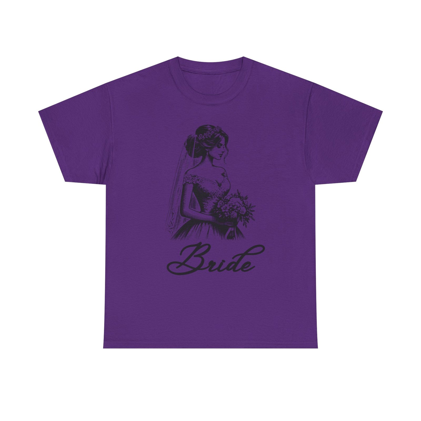 Bride Graphic Tee, Wedding Gift T-Shirt, Bridal Party Apparel, Engagement Celebration Shirt, Bride-to-Be Outfit - Image 53