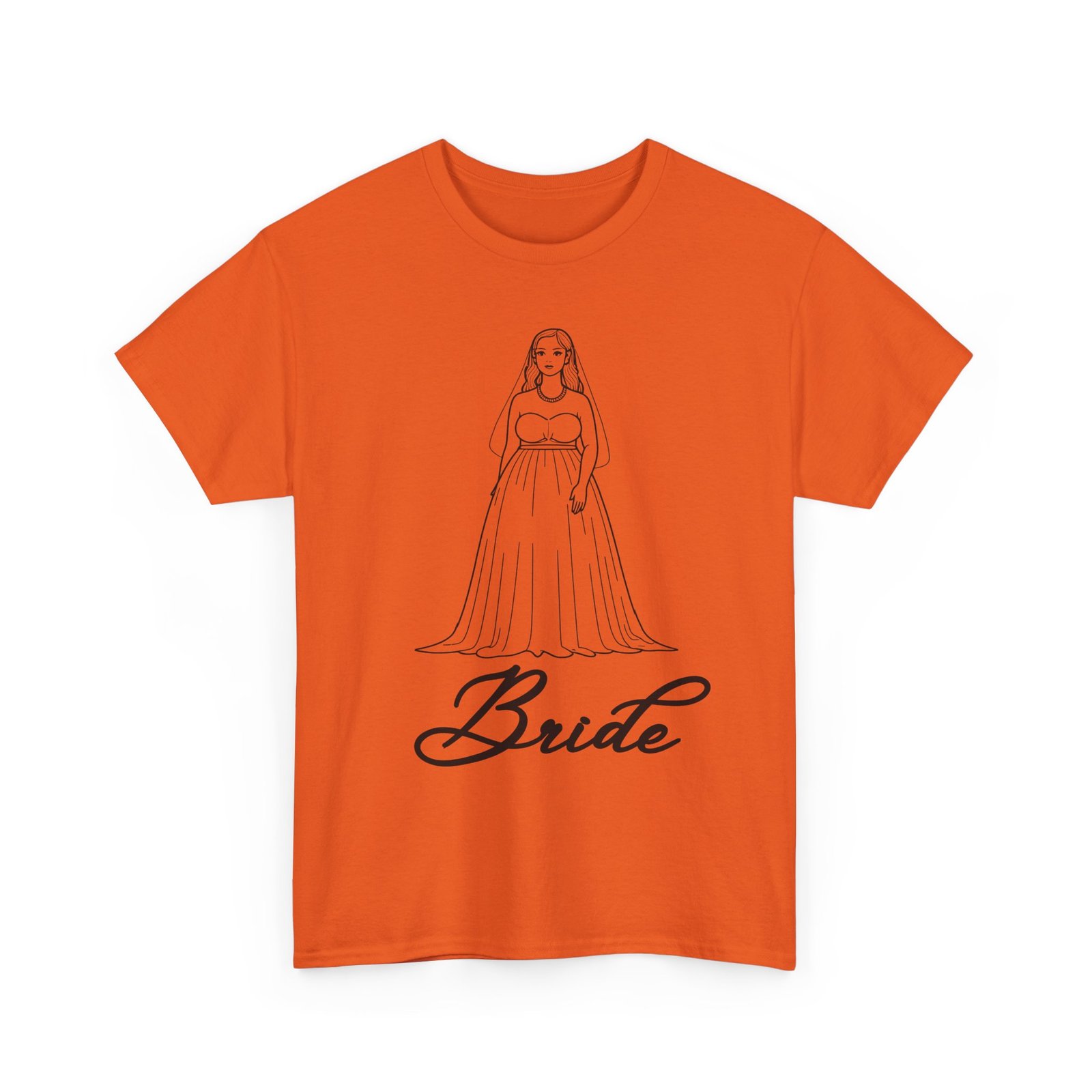 Bride Graphic Tee, Wedding Gift Shirt, Bridal Party Outfit, Engagement Celebration Top, Funny Bride Apparel, Unisex Heavy Cotton Tee - Image 15