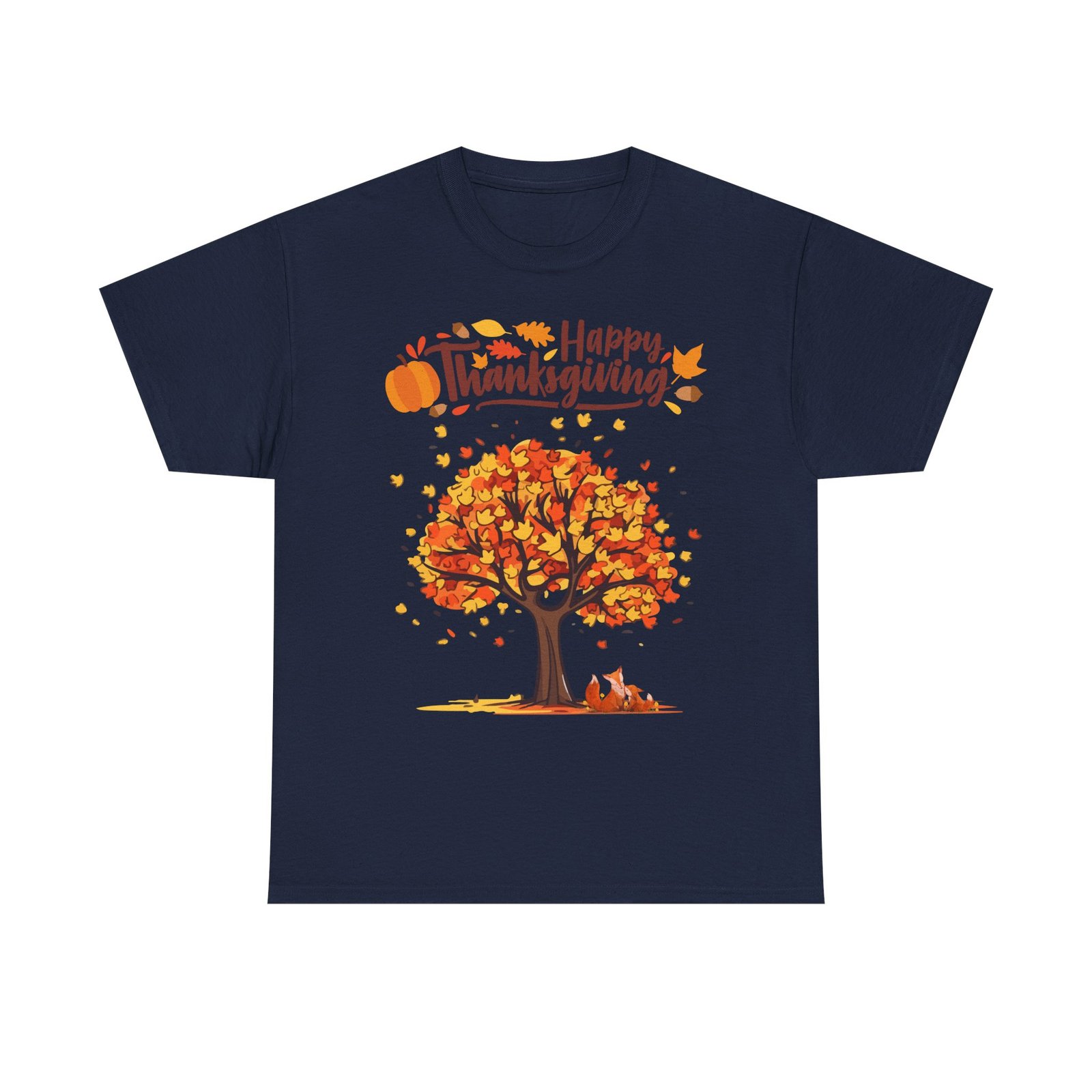 Thanksgiving Tree Tee, Autumn Shirt, Fall Apparel, Family Gathering Top, Seasonal Wear, Thanksgiving Gift - Image 49