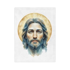 Jesus Christ-Velveteen Microfiber Blanket