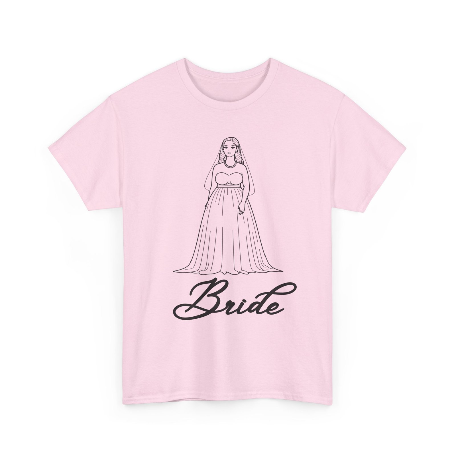 Bride Graphic Tee, Wedding Gift Shirt, Bridal Party Outfit, Engagement Celebration Top, Funny Bride Apparel, Unisex Heavy Cotton Tee - Image 63