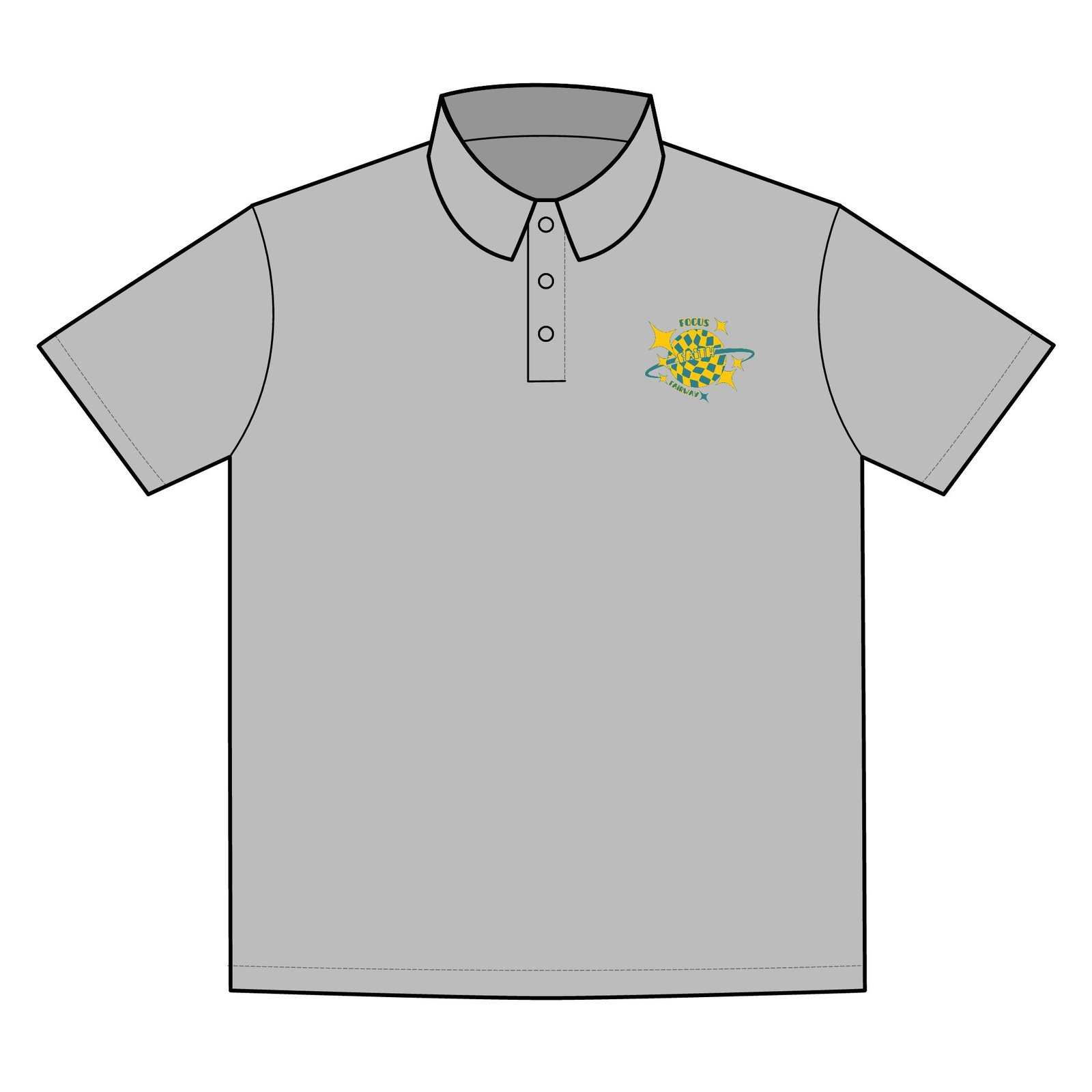 Faith Focus and Fairway,Sport-Tek® Competitor™ Polo - Stylish Sportswear for Active Living - Image 2