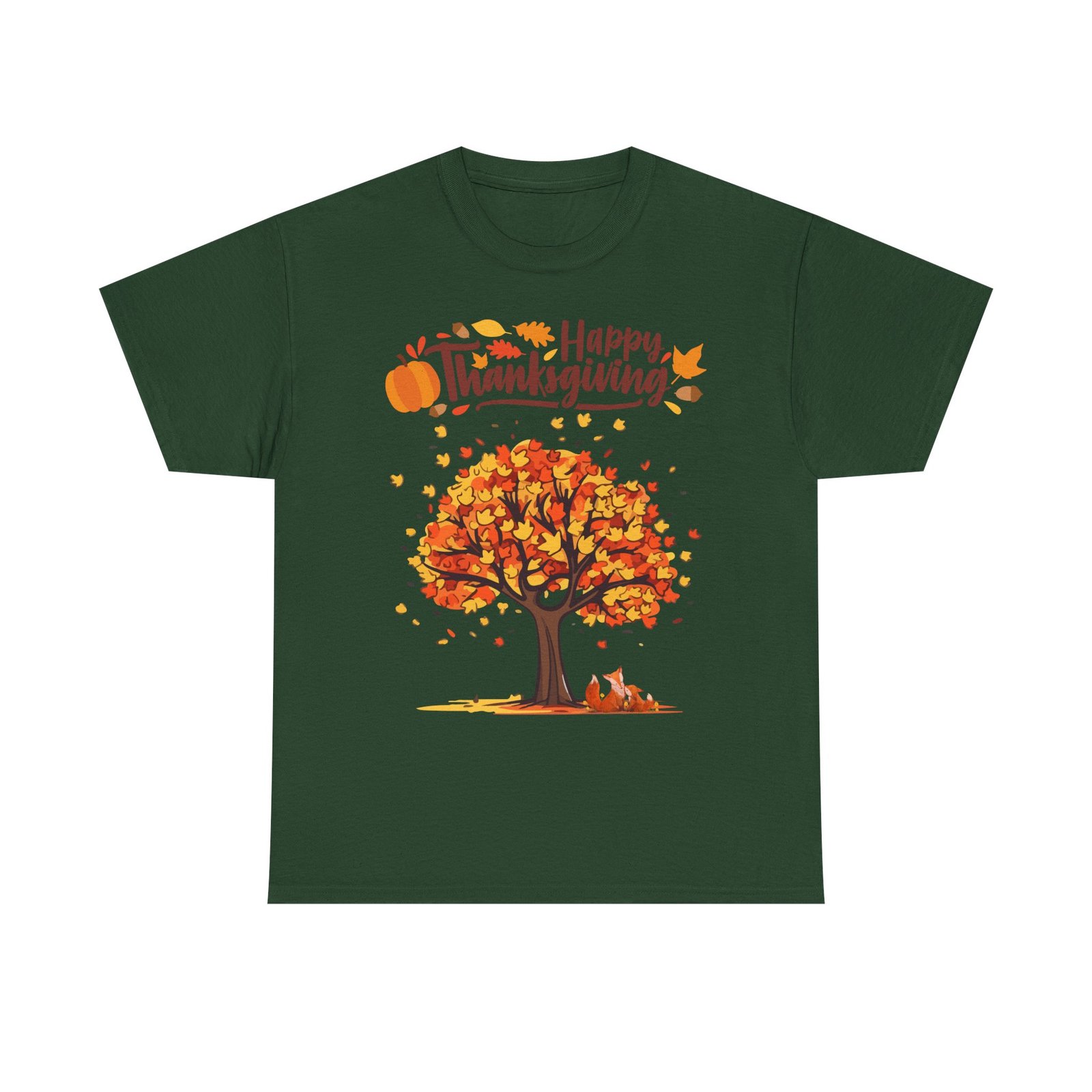 Thanksgiving Tree Tee, Autumn Shirt, Fall Apparel, Family Gathering Top, Seasonal Wear, Thanksgiving Gift - Image 37