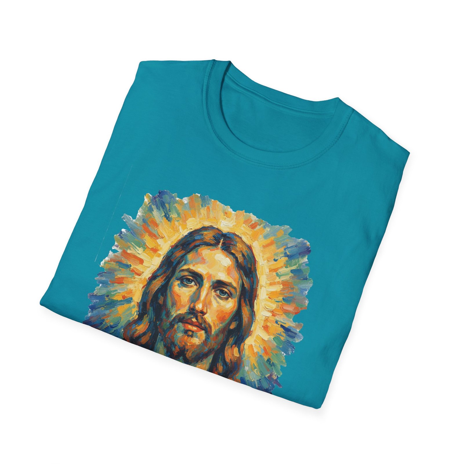 Jesus Christ Graphic Tee, Unisex Softstyle T-Shirt, Faith Apparel, Inspirational Gift, Religious Top - Image 28