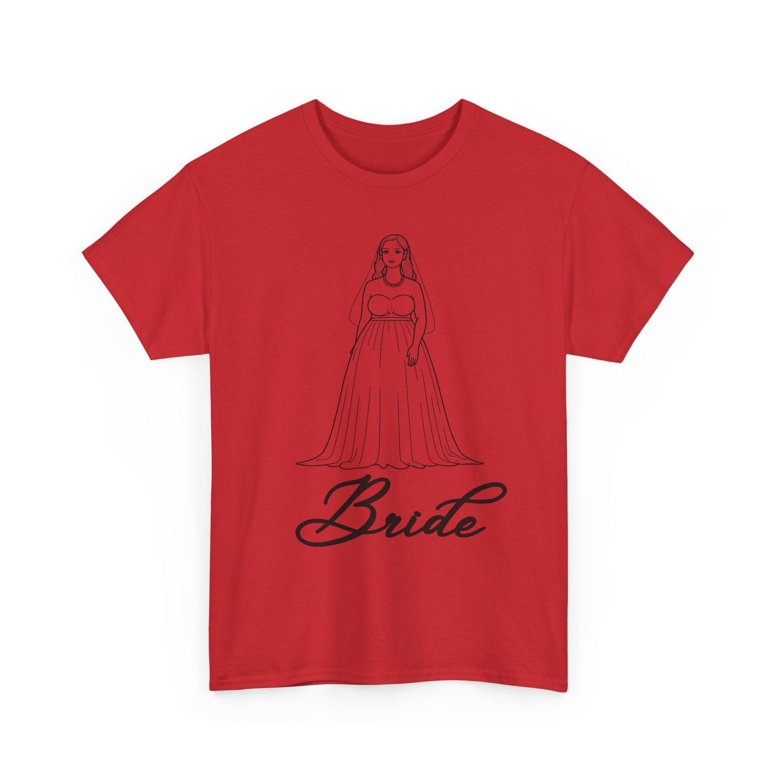 Bride Graphic Tee, Wedding Gift Shirt, Bridal Party Outfit, Engagement Celebration Top, Funny Bride Apparel, Unisex Heavy Cotton Tee - Image 67