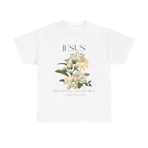 Jesus- God's love never fails-Unisex Heavy Cotton Tee