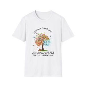 Jesus Unisex Softstyle T-Shirt, Casual Tee, Christian Apparel, Faith-Based Gift, Everyday Wear, Religious T-Shirt